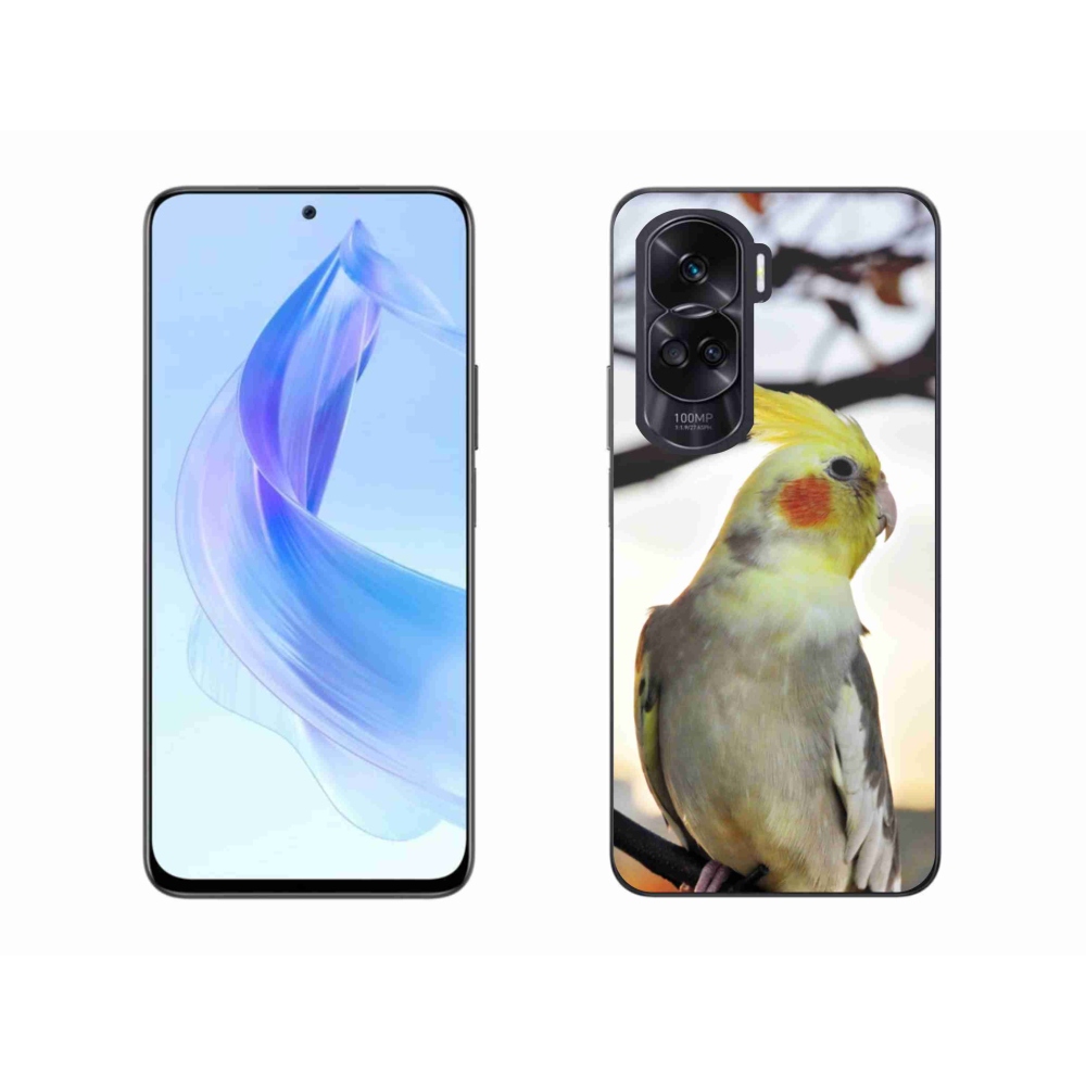 Gélový kryt mmCase na Honor 90 Lite - papagáj korela
