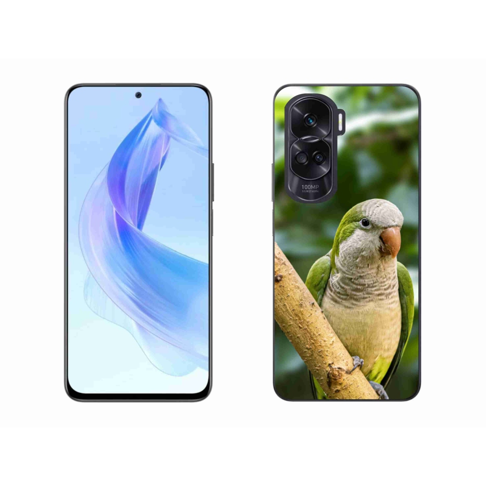 Gélový kryt mmCase na Honor 90 Lite - papagáj mníšok
