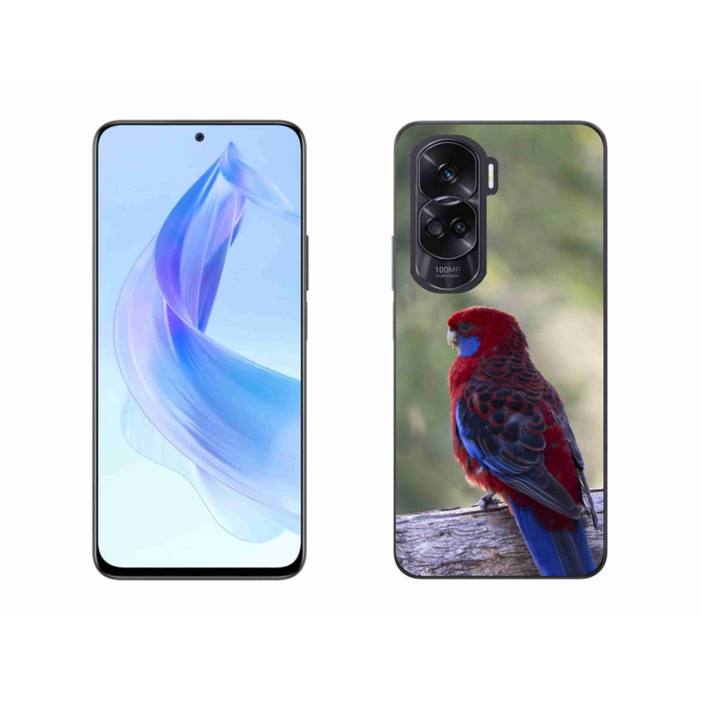 Gélový kryt mmCase na Honor 90 Lite - papagáj rosela