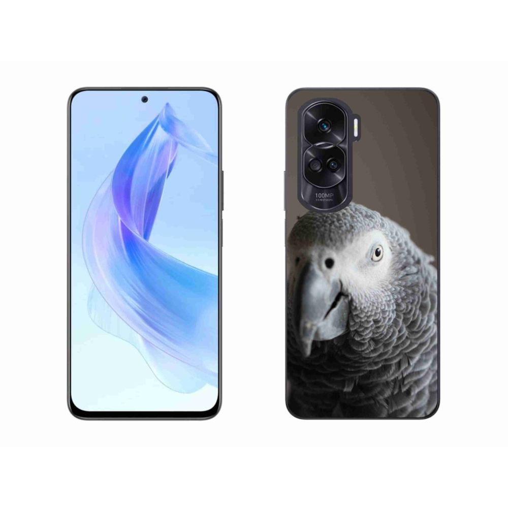 Gélový kryt mmCase na Honor 90 Lite - papagáj žako 2
