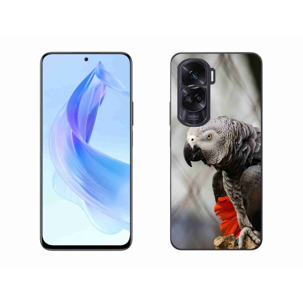 Gélový kryt mmCase na Honor 90 Lite - papagáj žako 3