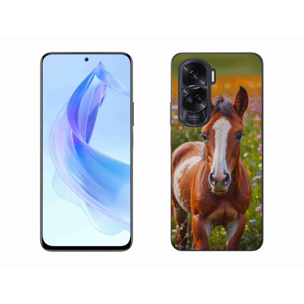 Gélový kryt mmCase na Honor 90 Lite - roztomilé žriebä