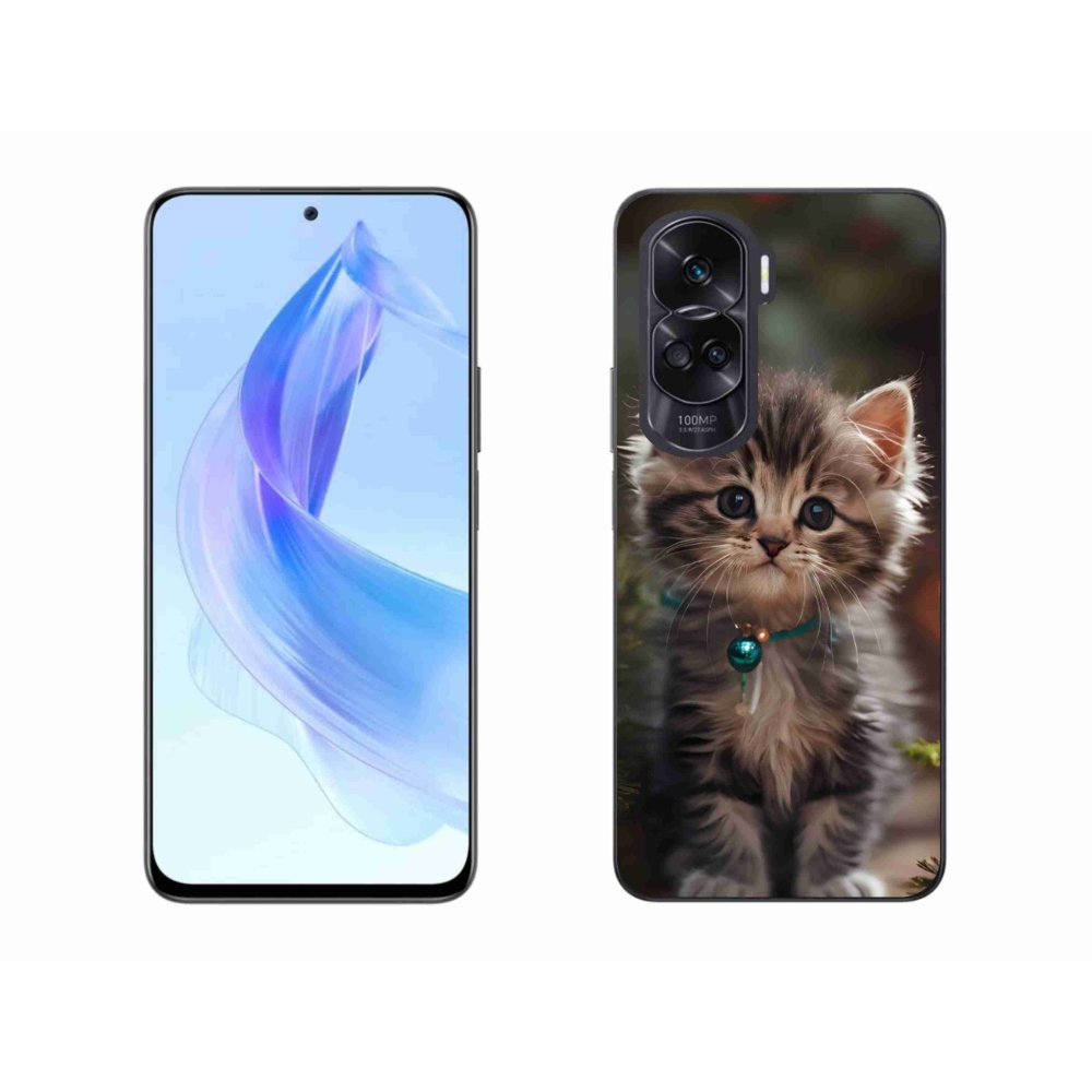 Gélový kryt mmCase na Honor 90 Lite - roztomilé mačiatko 11