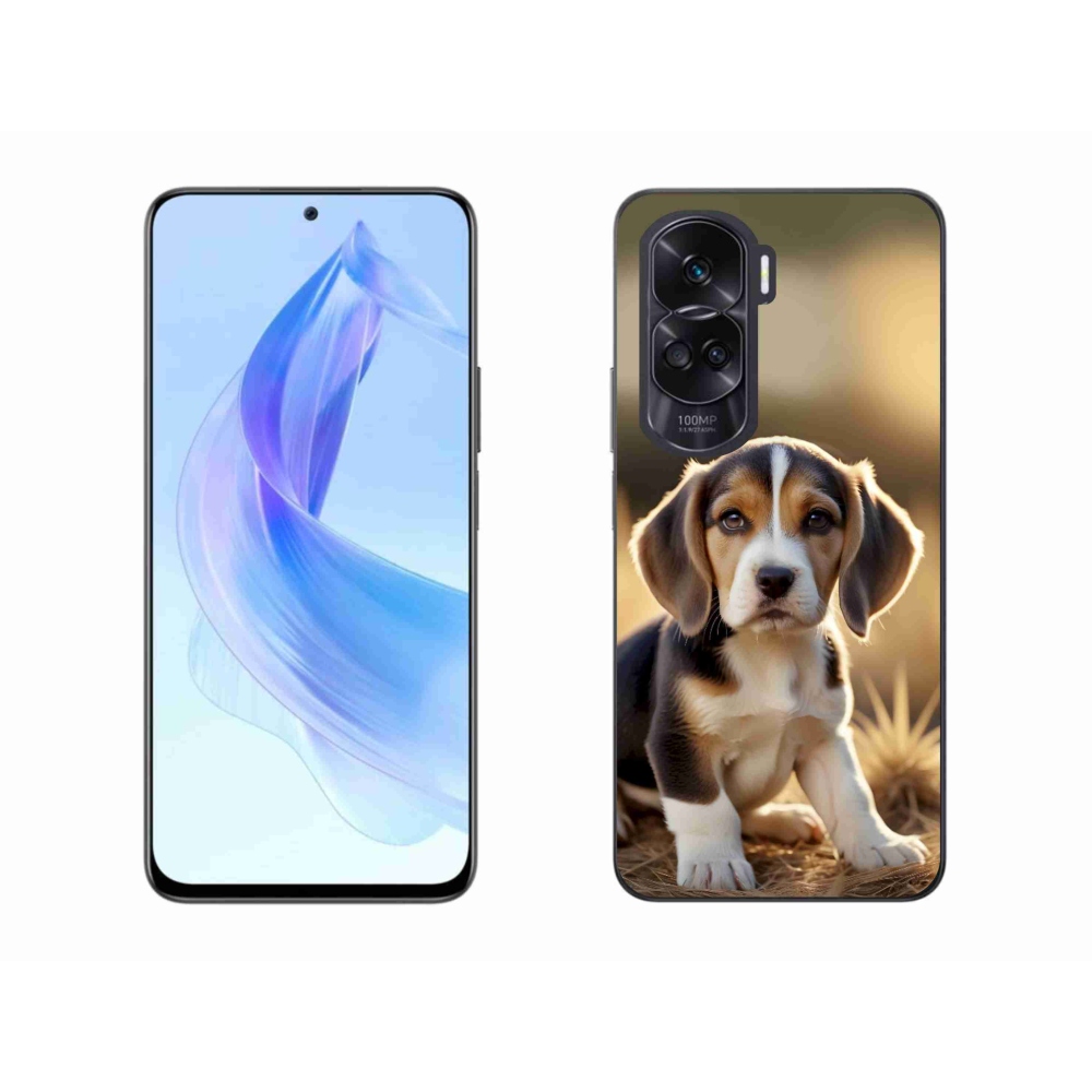 Gélový kryt mmCase na Honor 90 Lite - roztomilý bígl