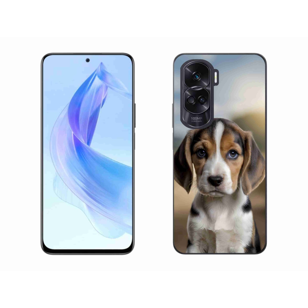 Gélový kryt mmCase na Honor 90 Lite - roztomilý bígl