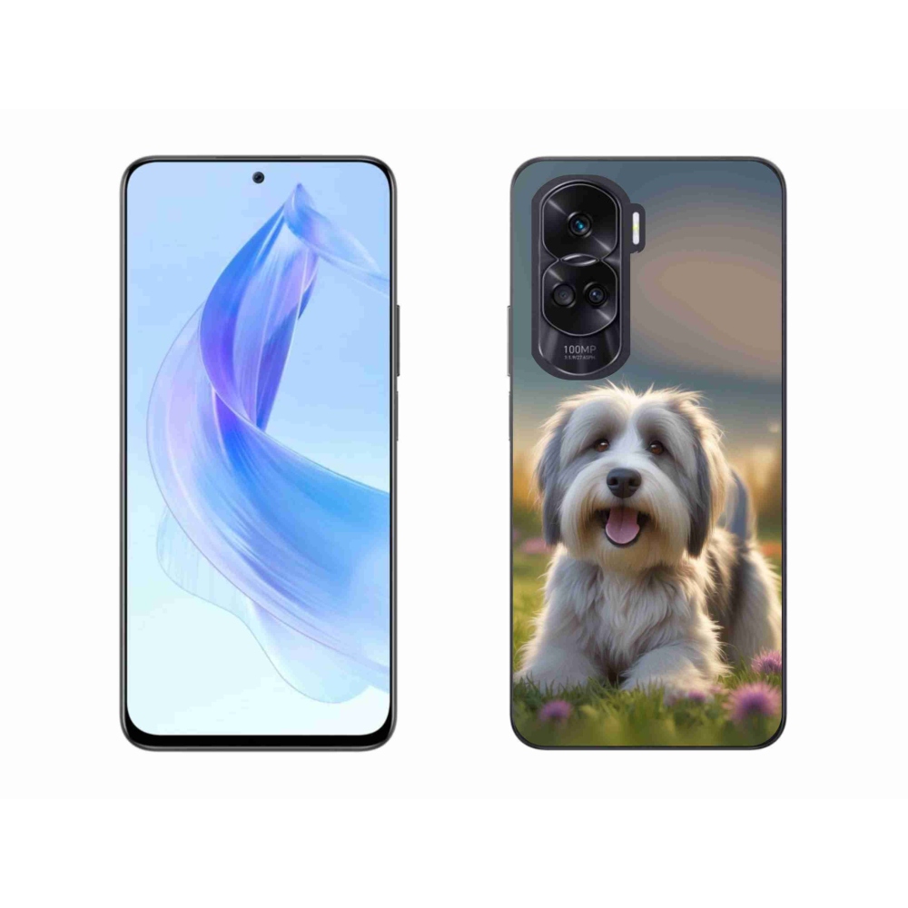 Gélový kryt mmCase na Honor 90 Lite - roztomilý havanský psík