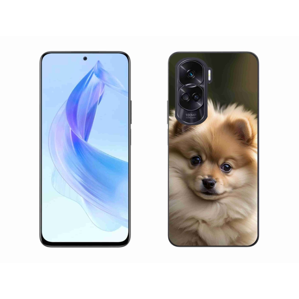 Gélový kryt mmCase na Honor 90 Lite - roztomilý pomeranian 2