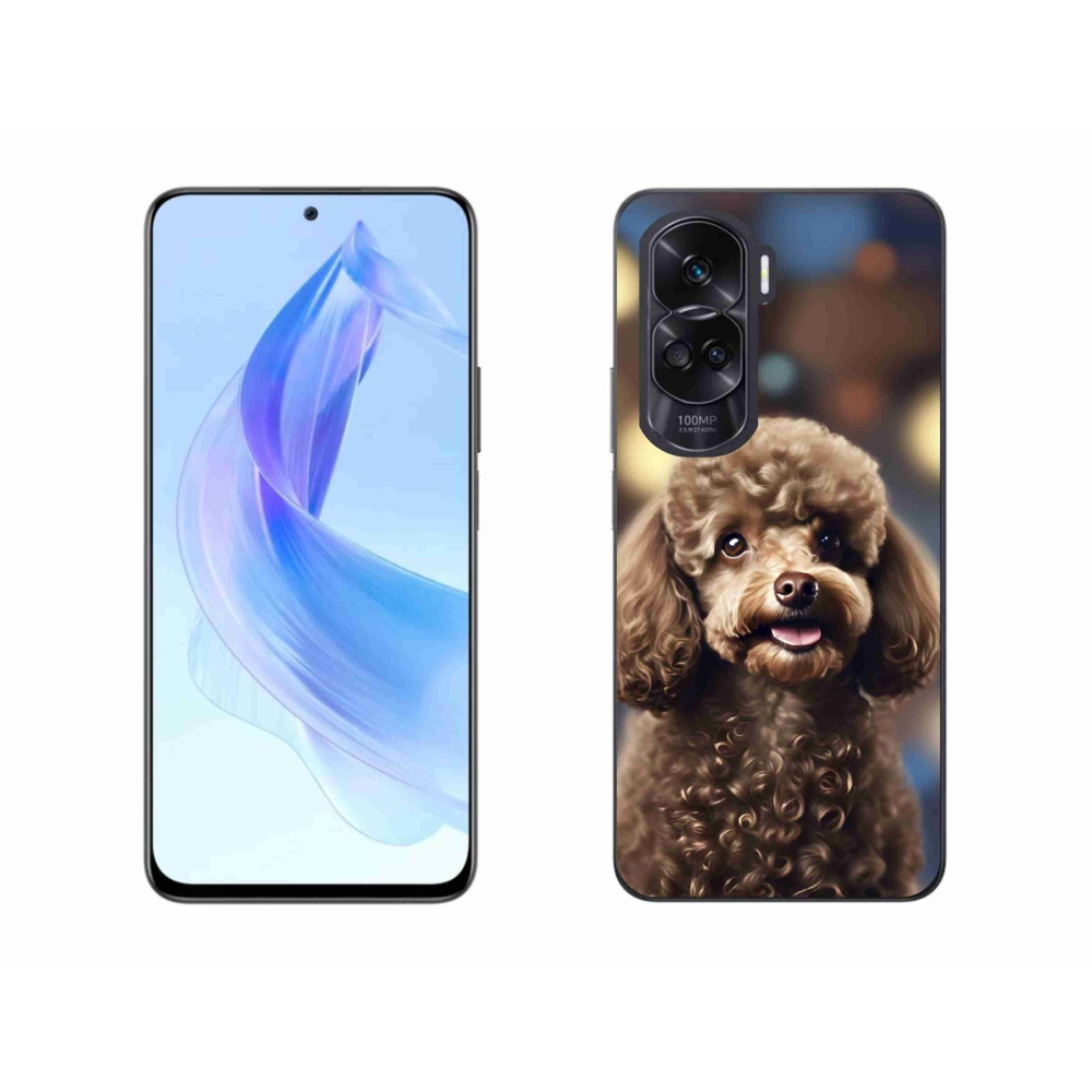 Gélový kryt mmCase na Honor 90 Lite - roztomilý pudel