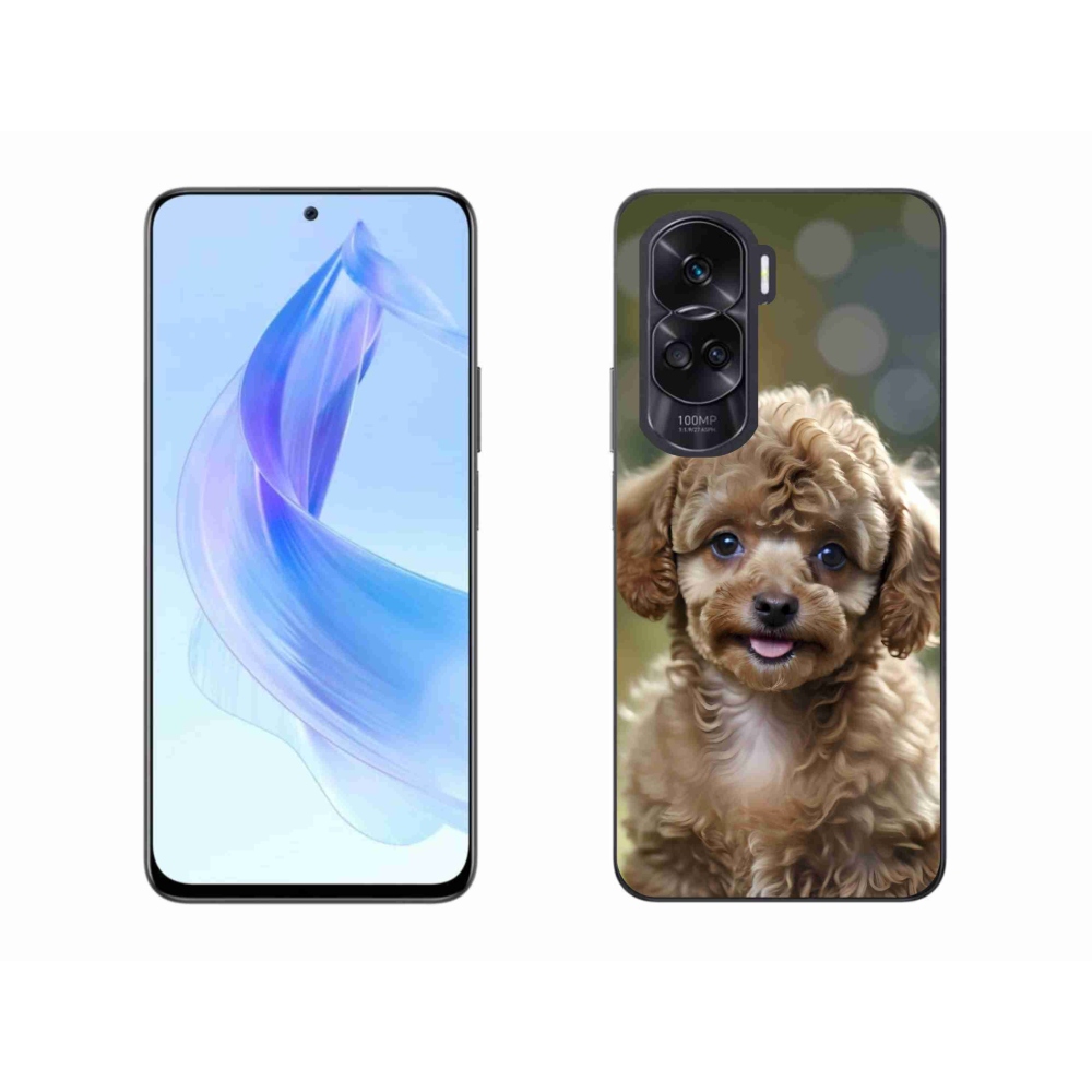 Gélový kryt mmCase na Honor 90 Lite - roztomilý pudel