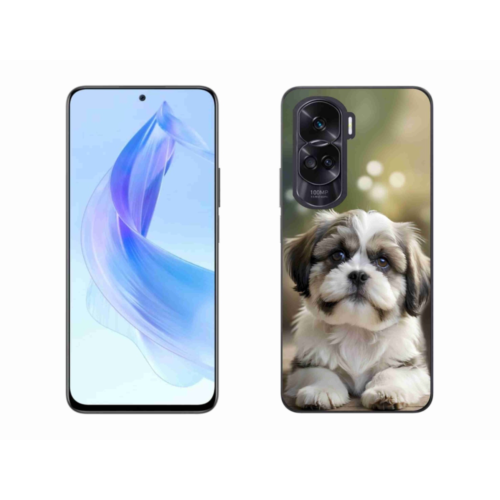 Gélový kryt mmCase na Honor 90 Lite - roztomilý shih-tzu