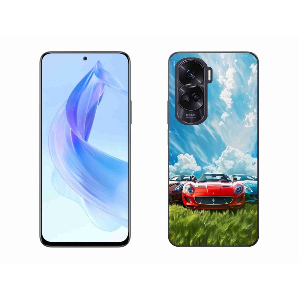Gélový kryt mmCase na Honor 90 Lite - športové vozidlá