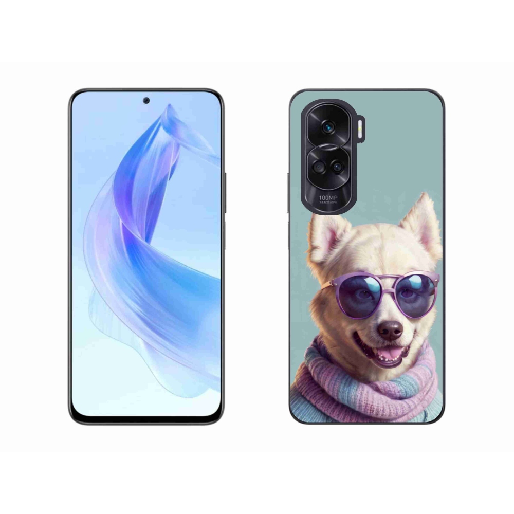 Gélový kryt mmCase na Honor 90 Lite - štýlový nemecký špic