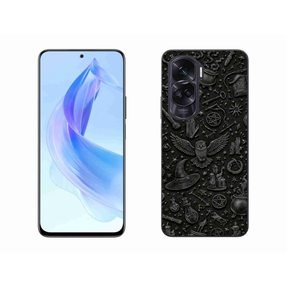 Gélový kryt mmCase na Honor 90 Lite - tmavý magický svet