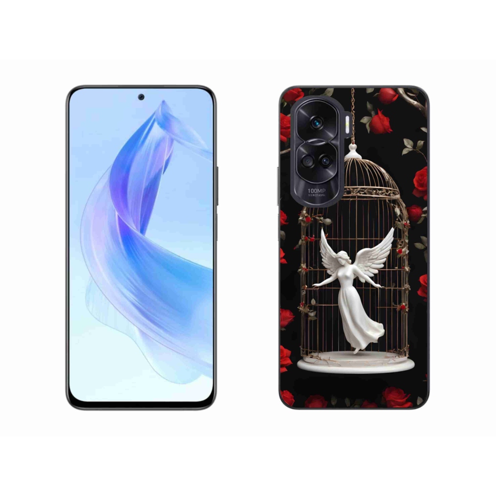 Gélový kryt mmCase na Honor 90 Lite - uväznený anjel
