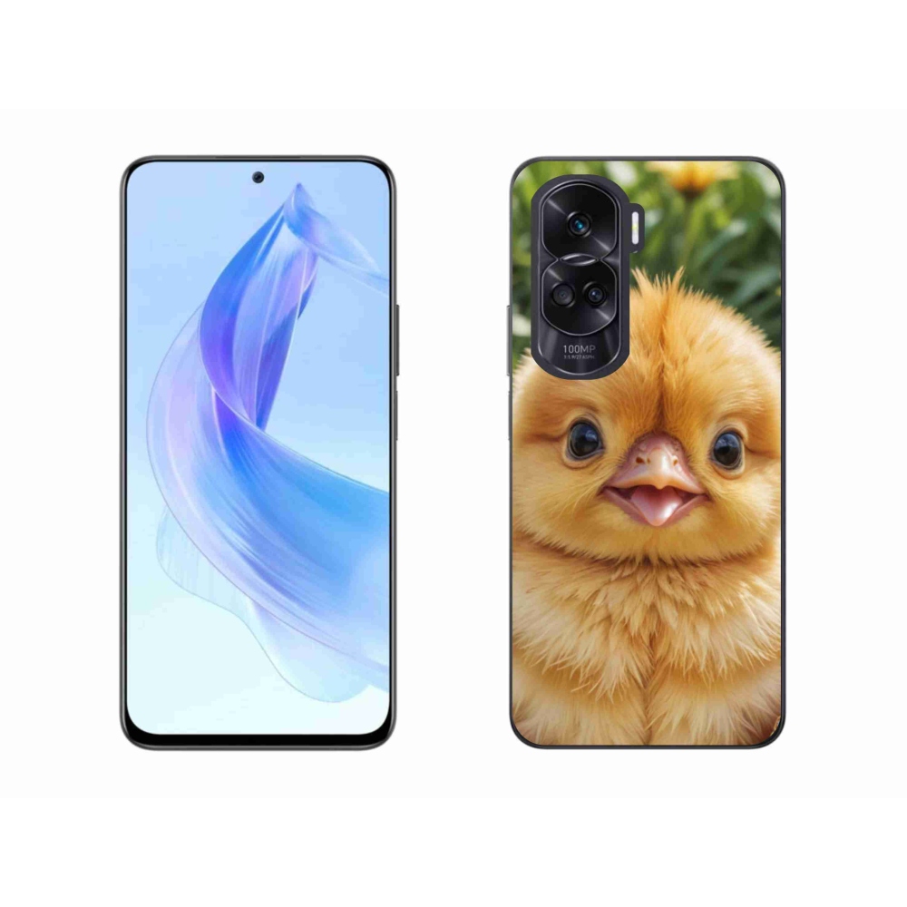 Gélový kryt mmCase na Honor 90 Lite - veselé kuriatko