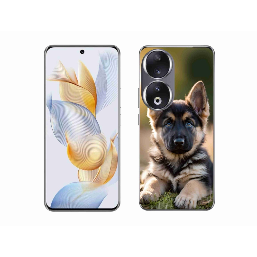 Gélový kryt mmCase na Honor 90 - nemecký ovčiak v prírode