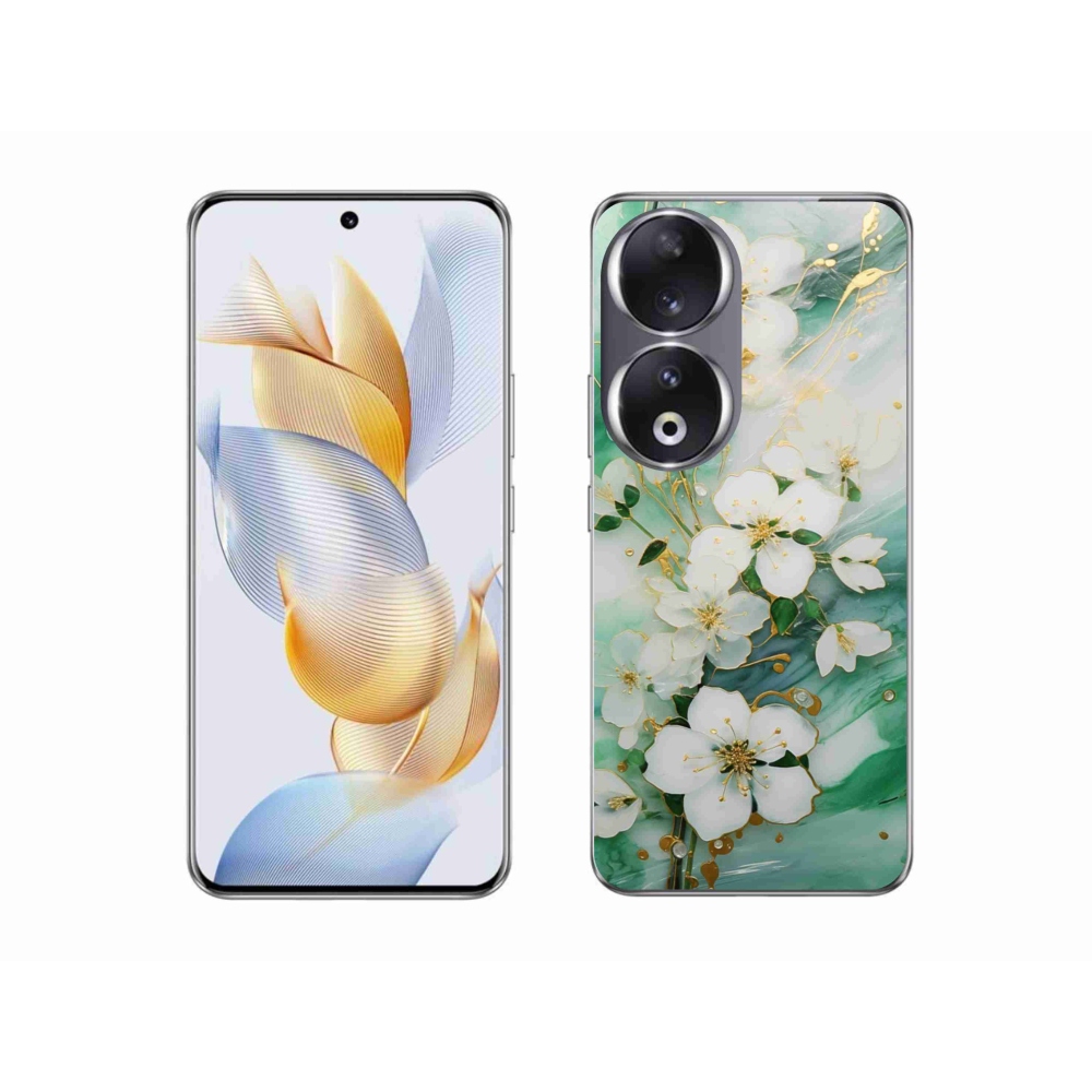 Gélový kryt mmCase na Honor 90 - nežné kvety