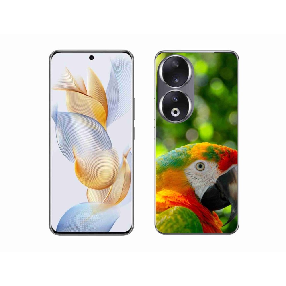 Gélový kryt mmCase na Honor 90 - papagáj ara 3