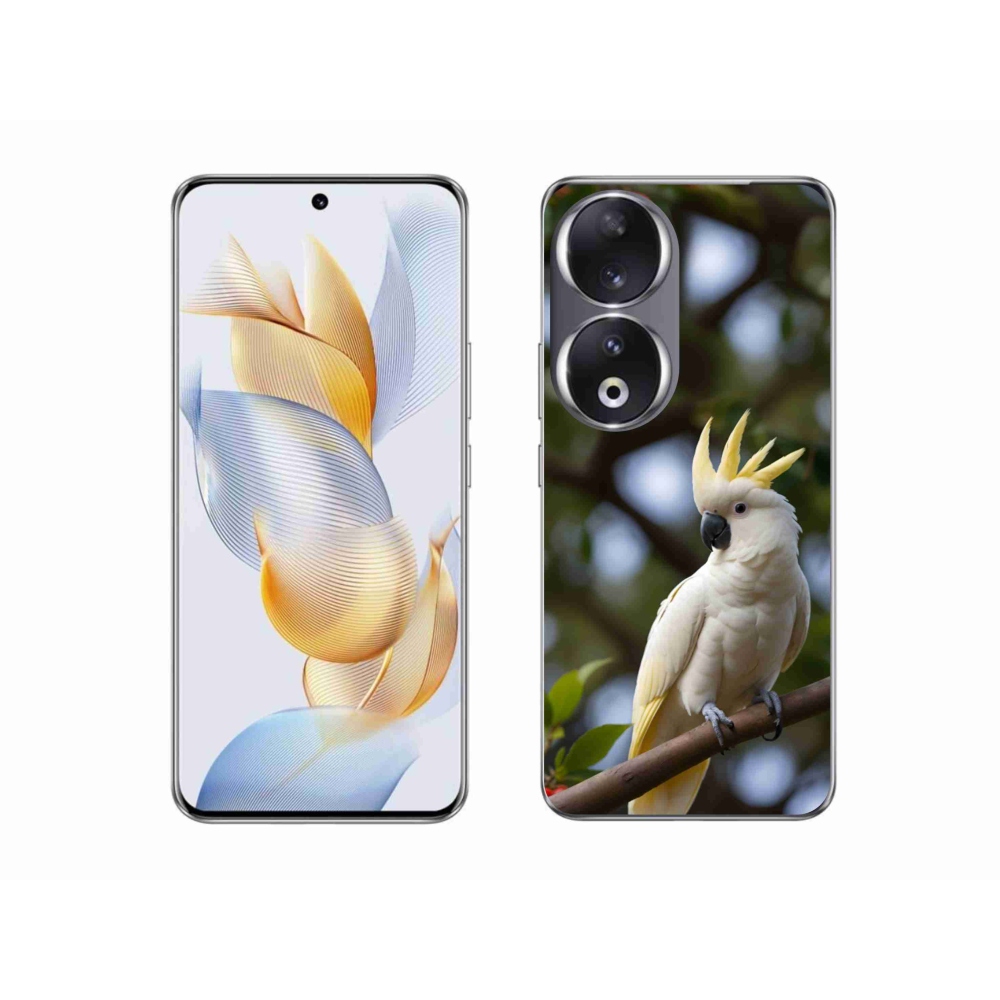 Gélový kryt mmCase na Honor 90 - papagáj kakadu 3