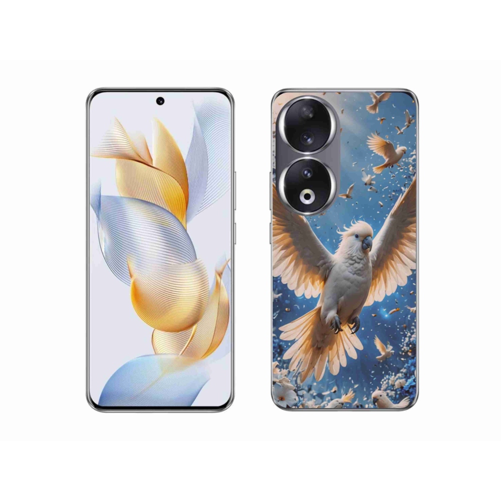 Gélový kryt mmCase na Honor 90 - papagáj kakadu