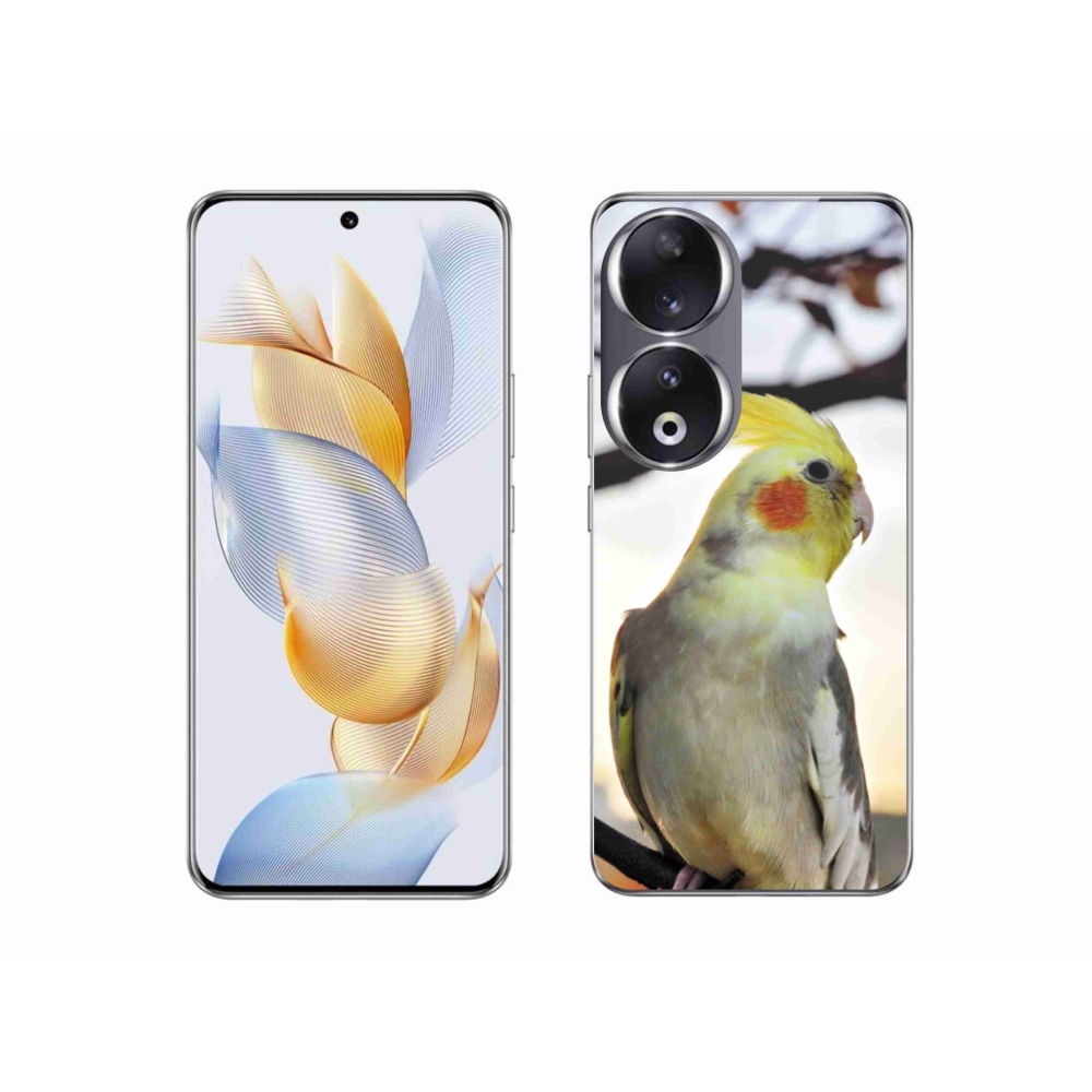 Gélový kryt mmCase na Honor 90 - papagáj korela