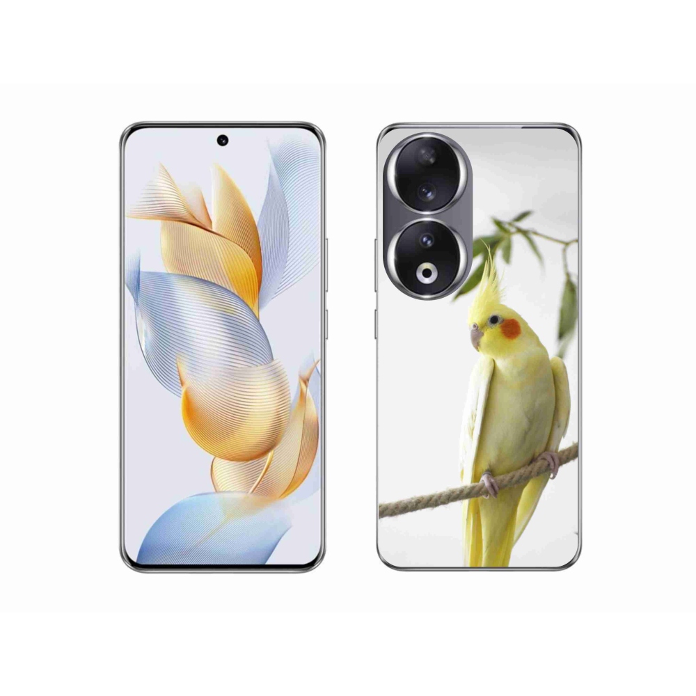Gélový kryt mmCase na Honor 90 - papagáj korela chocholatá