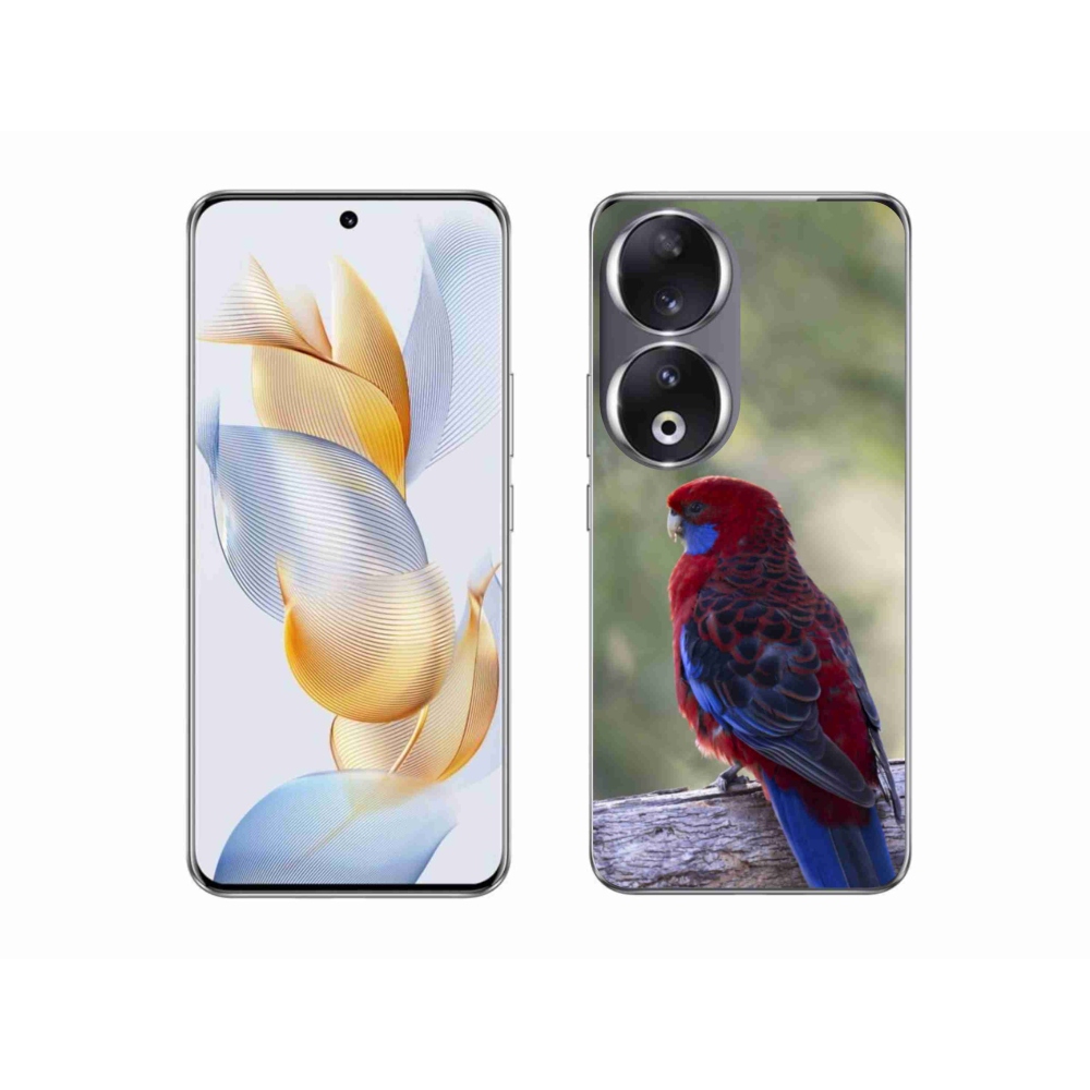Gélový kryt mmCase na Honor 90 - papagáj rosela