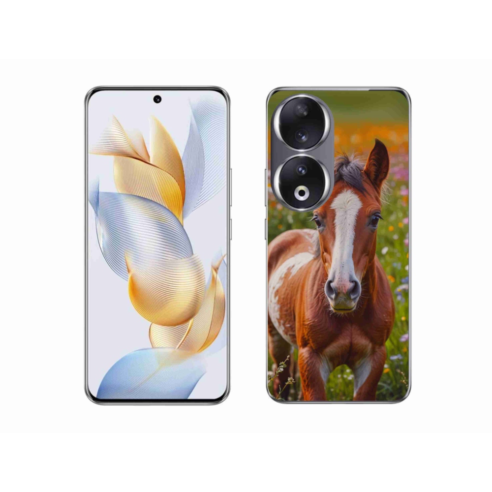 Gélový kryt mmCase na Honor 90 - roztomilé žriebä