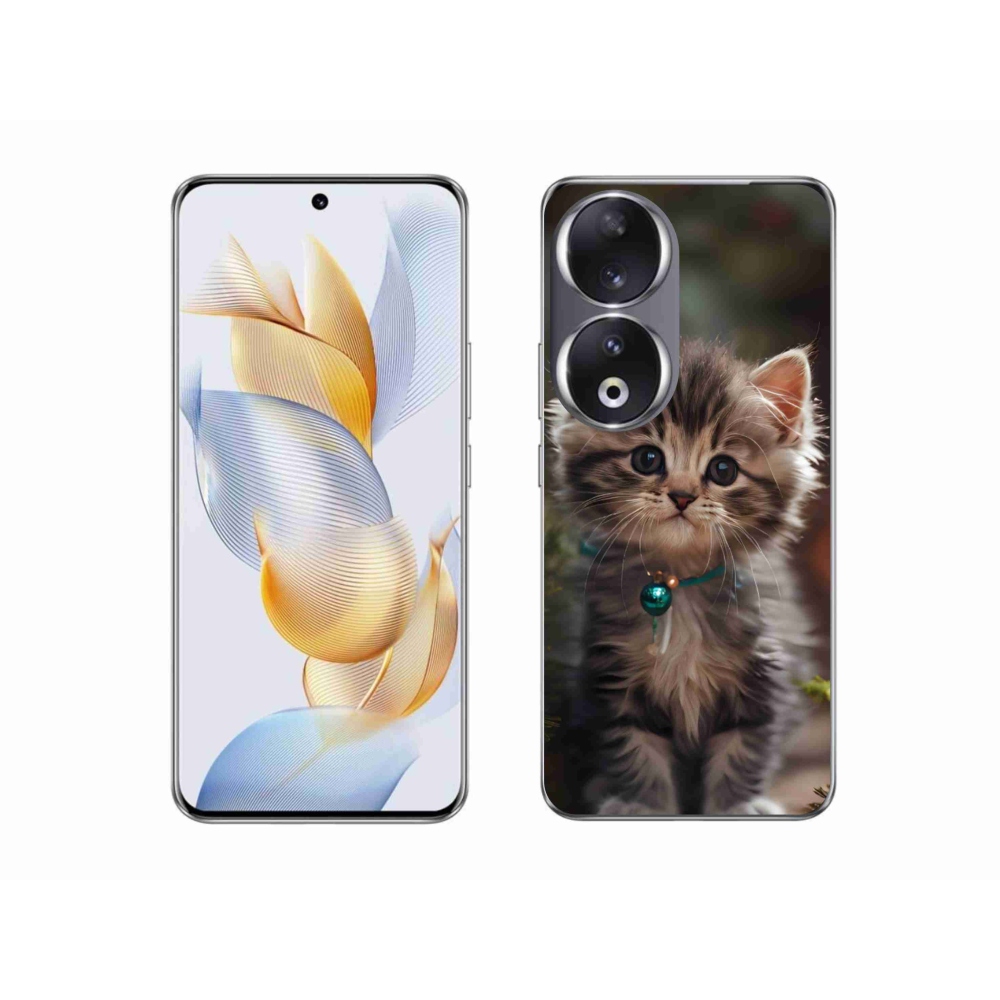 Gélový kryt mmCase na Honor 90 - roztomilé mačiatko 11