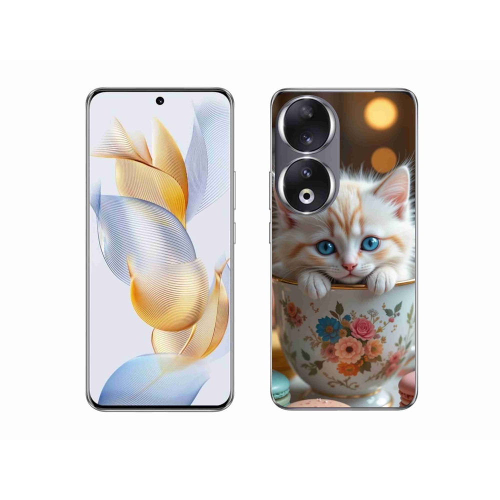 Gélový kryt mmCase na Honor 90 - roztomilé mačiatko 6