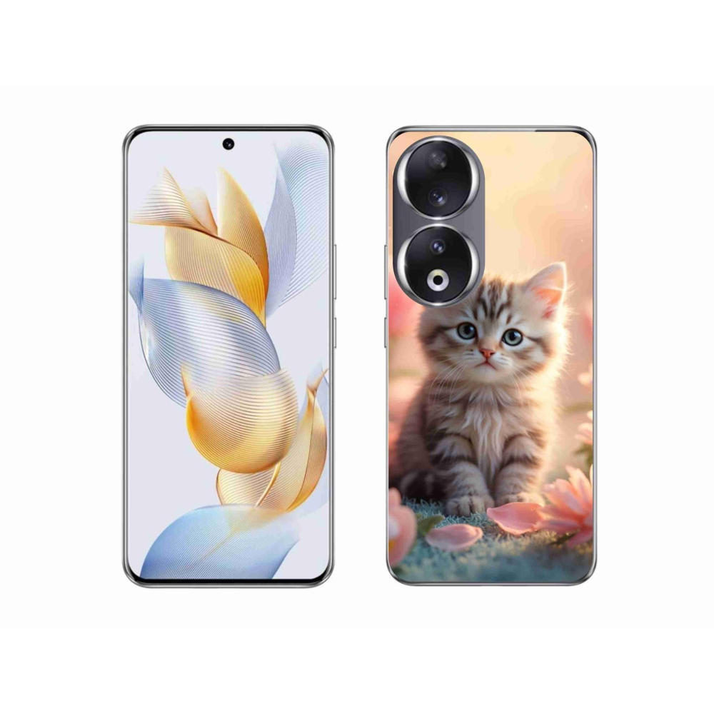 Gélový kryt mmCase na Honor 90 - roztomilé mačiatko 8