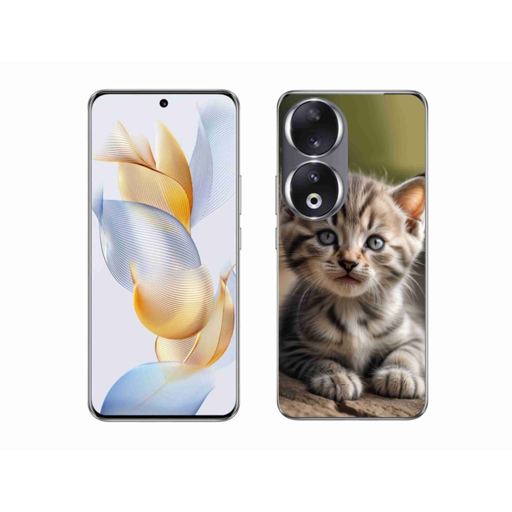 Gélový kryt mmCase na Honor 90 - roztomilé mačiatko 9