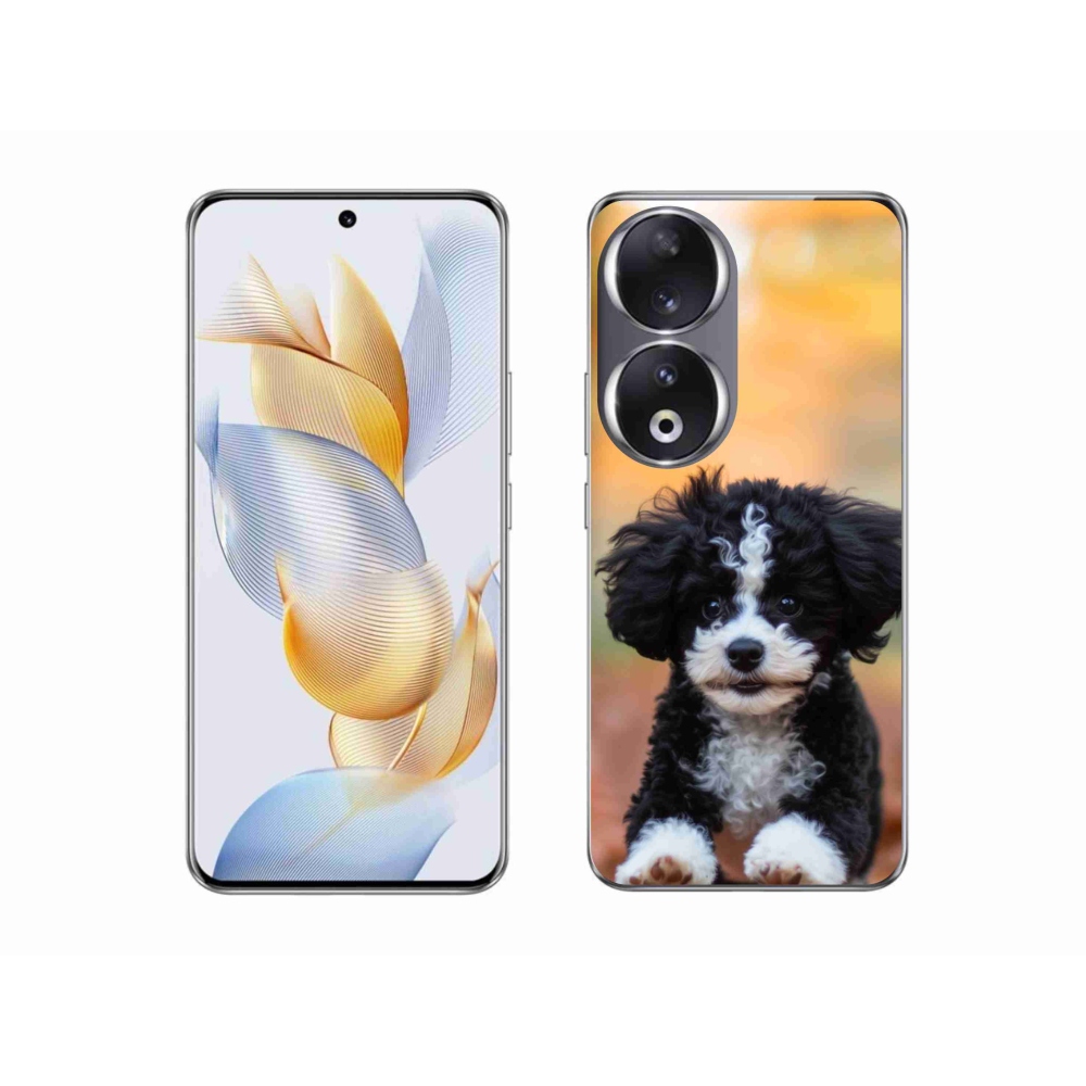 Gélový kryt mmCase na Honor 90 - roztomilé šteňa 2