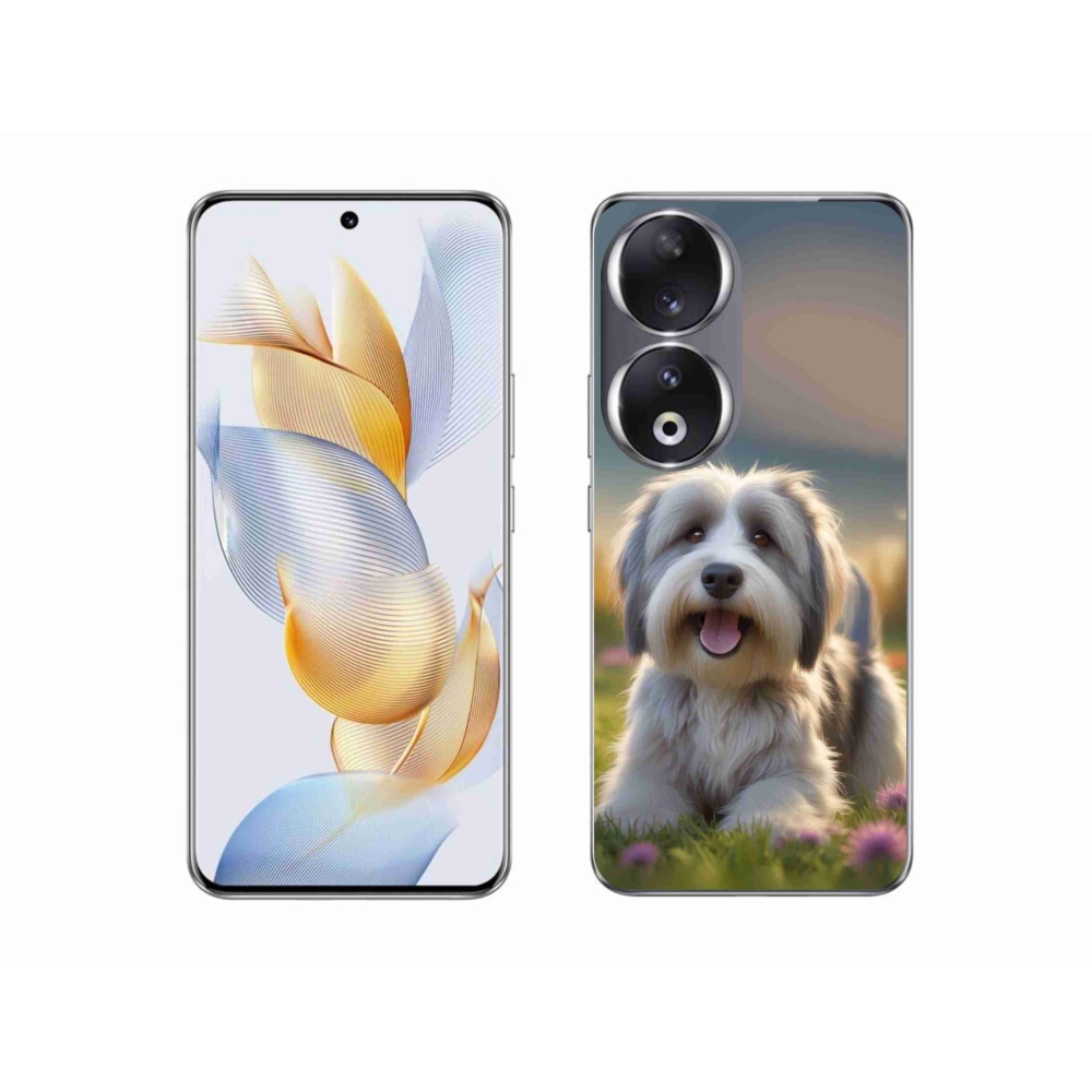 Gélový kryt mmCase na Honor 90 - roztomilý havanský psík