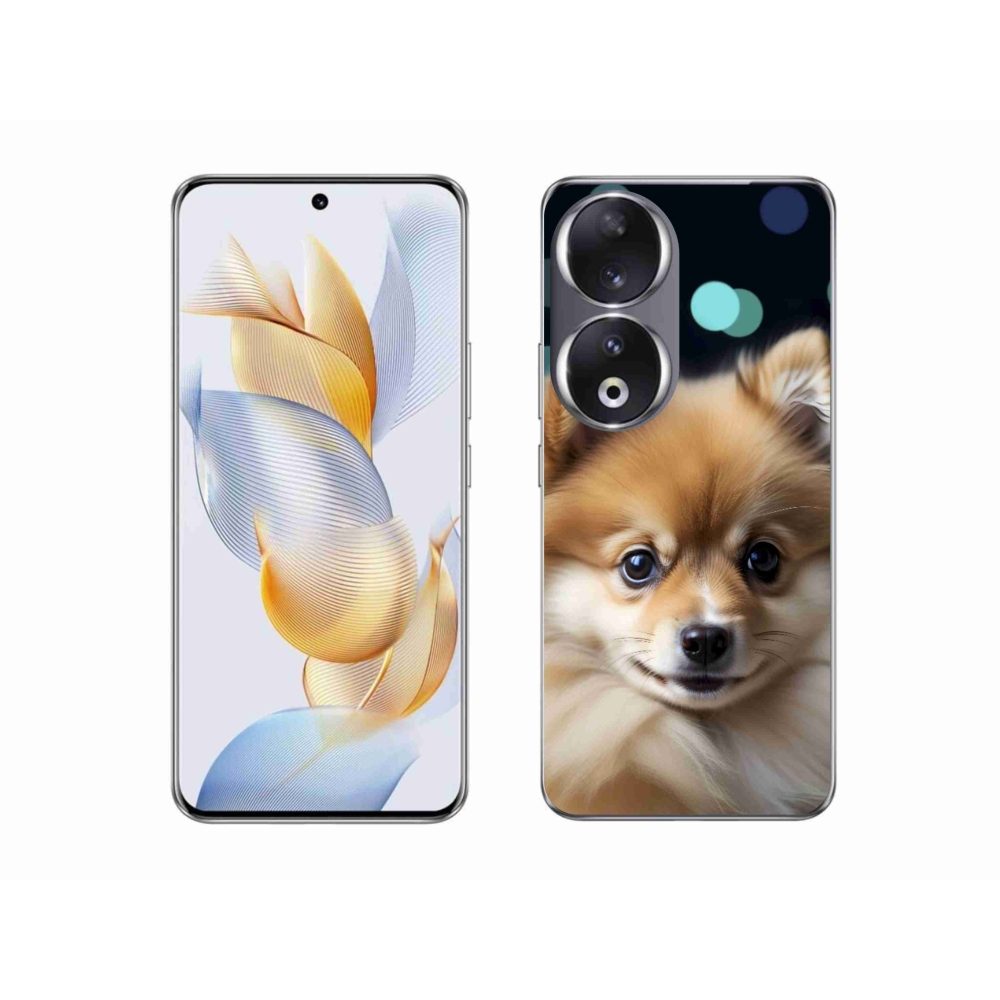 Gélový kryt mmCase na Honor 90 - roztomilý pomeranian