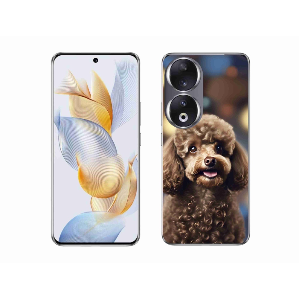 Gélový kryt mmCase na Honor 90 - roztomilý pudel
