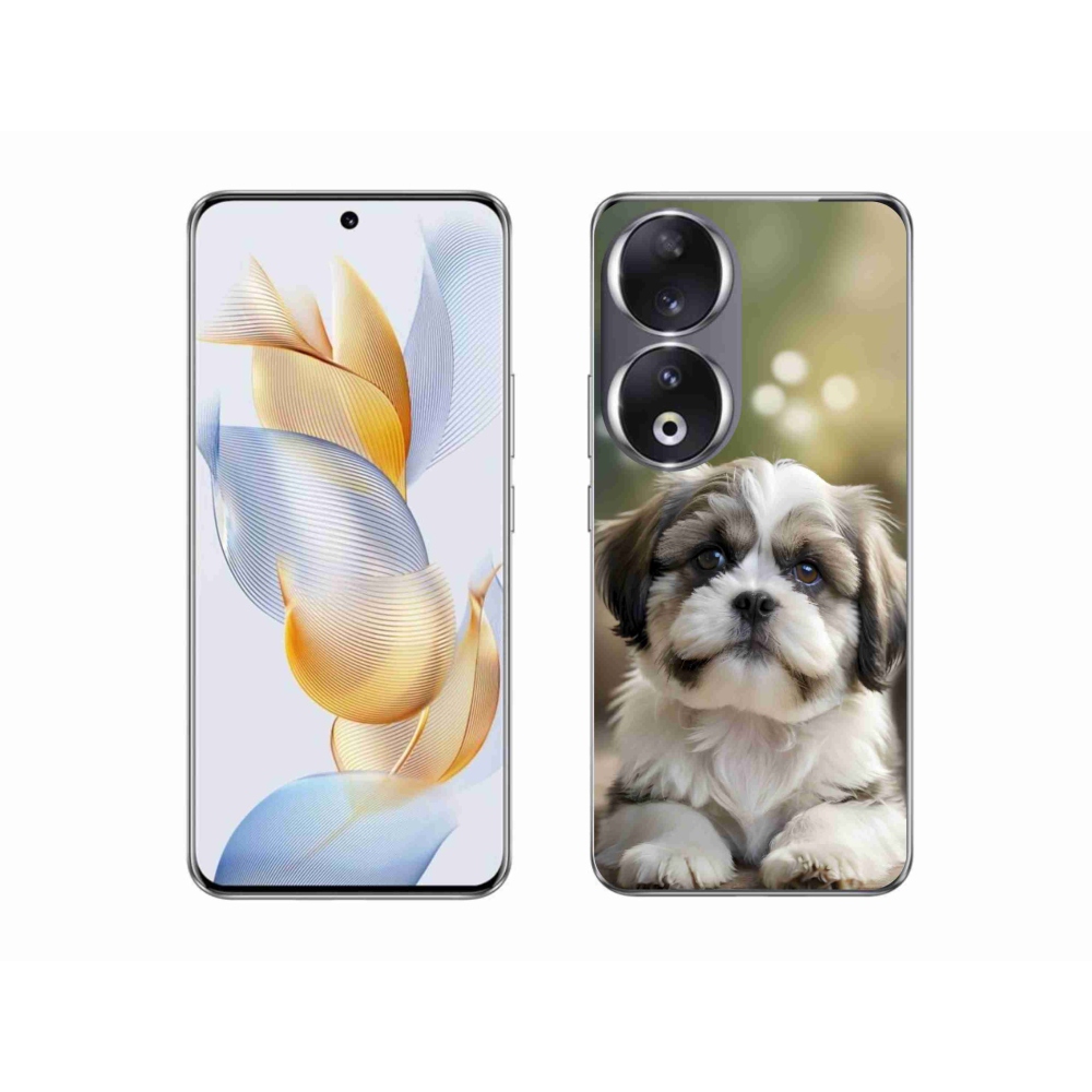 Gélový kryt mmCase na Honor 90 - roztomilý shih-tzu