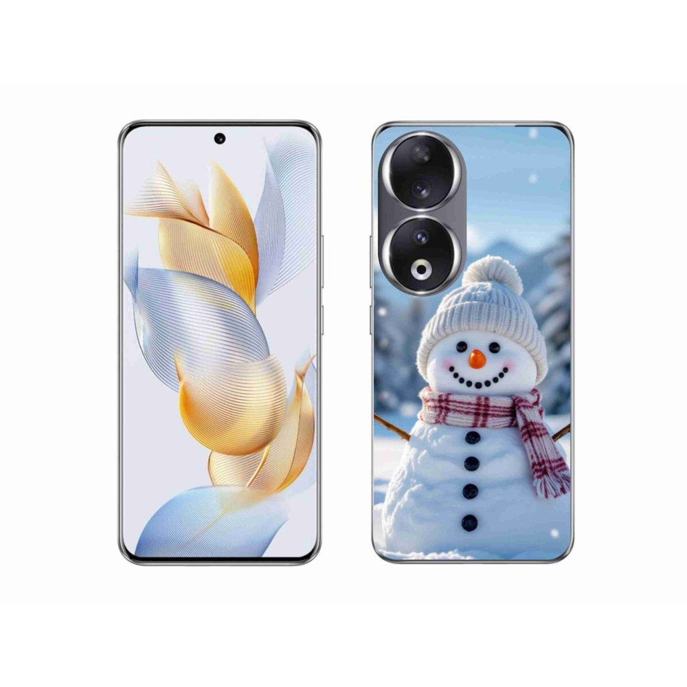 Gélový kryt mmCase na Honor 90 - snehuliak 3