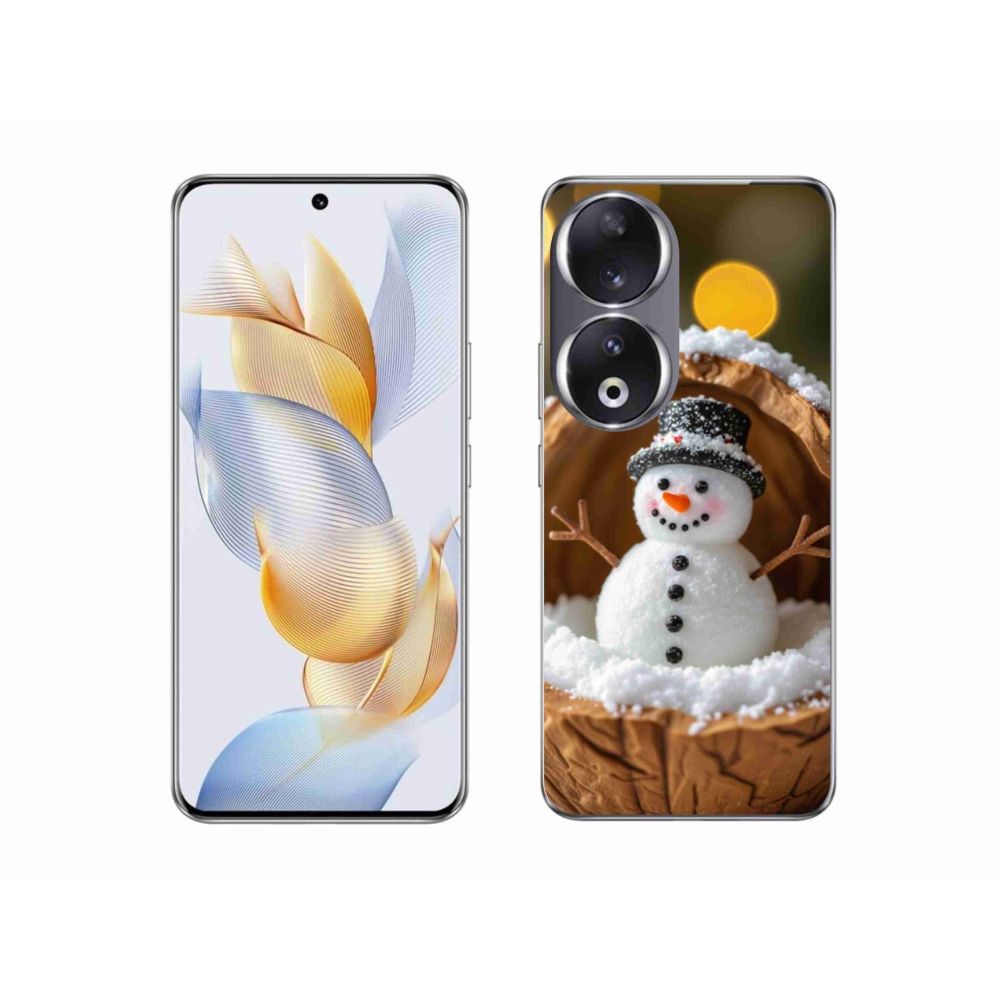 Gélový kryt mmCase na Honor 90 - snehuliak 4