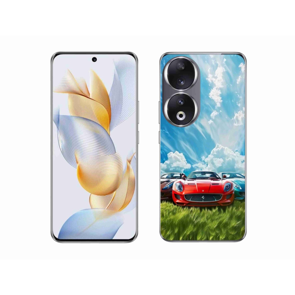 Gélový kryt mmCase na Honor 90 - športové vozidlá
