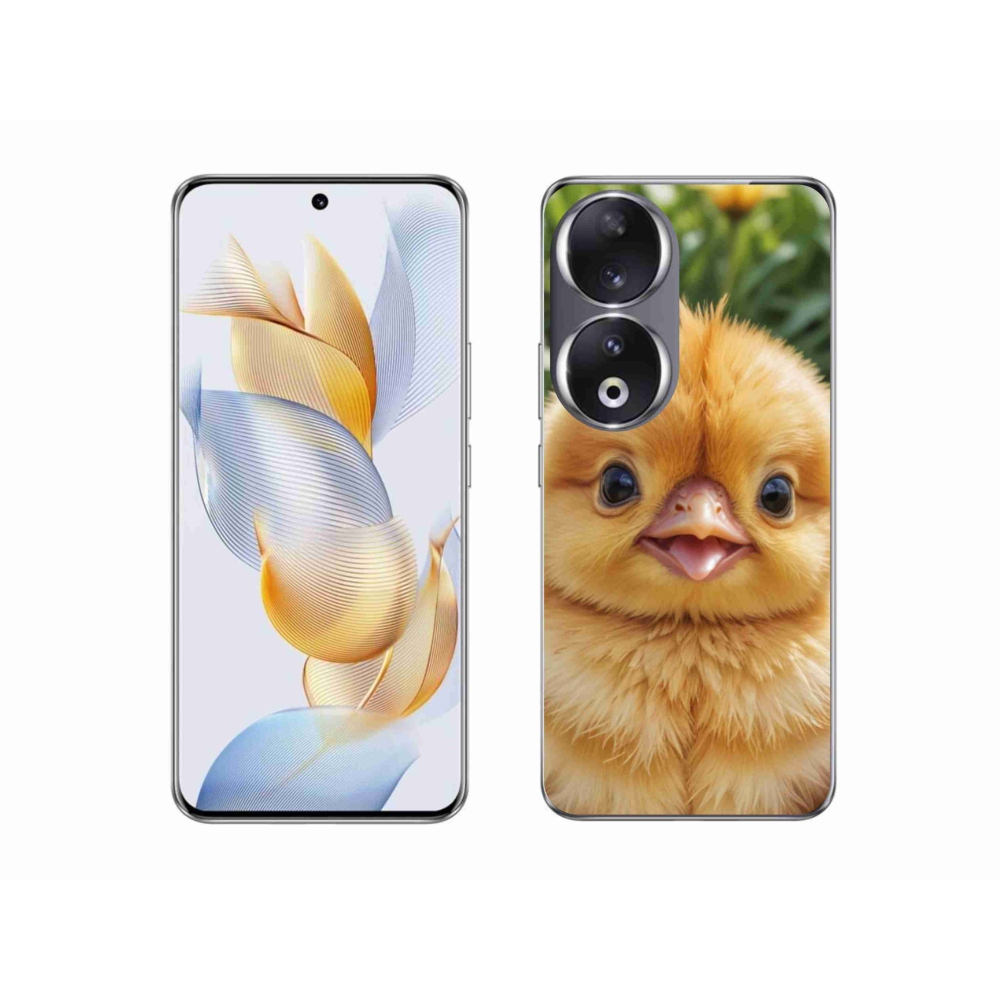 Gélový kryt mmCase na Honor 90 - veselé kuriatko