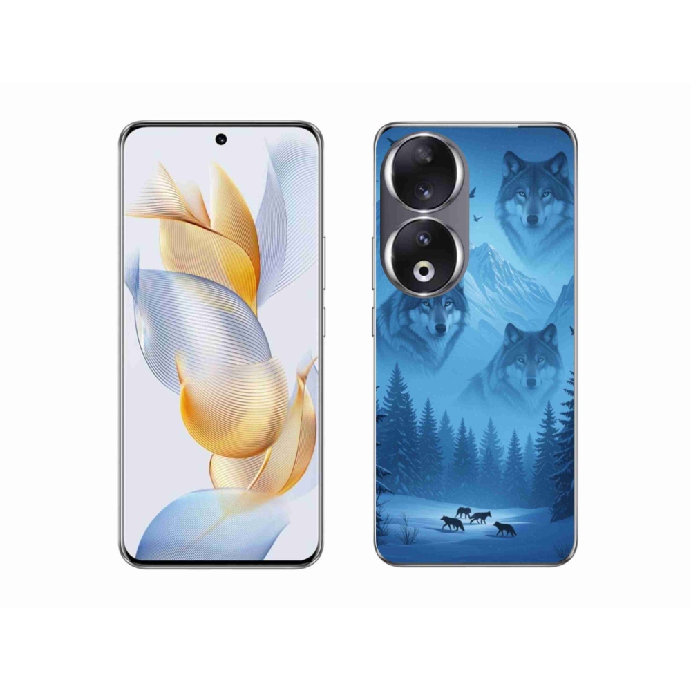 Gélový kryt mmCase na Honor 90 - vlčia svorka