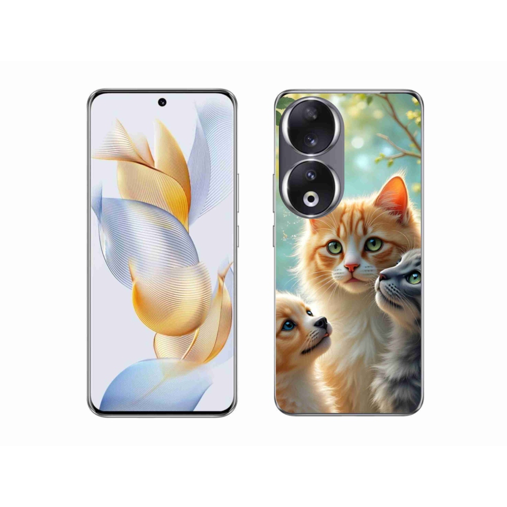 Gélový kryt mmCase na Honor 90 - zvieracie priateľstvo 2