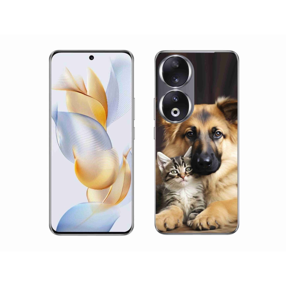Gélový kryt mmCase na Honor 90 - zvieracie priateľstvo