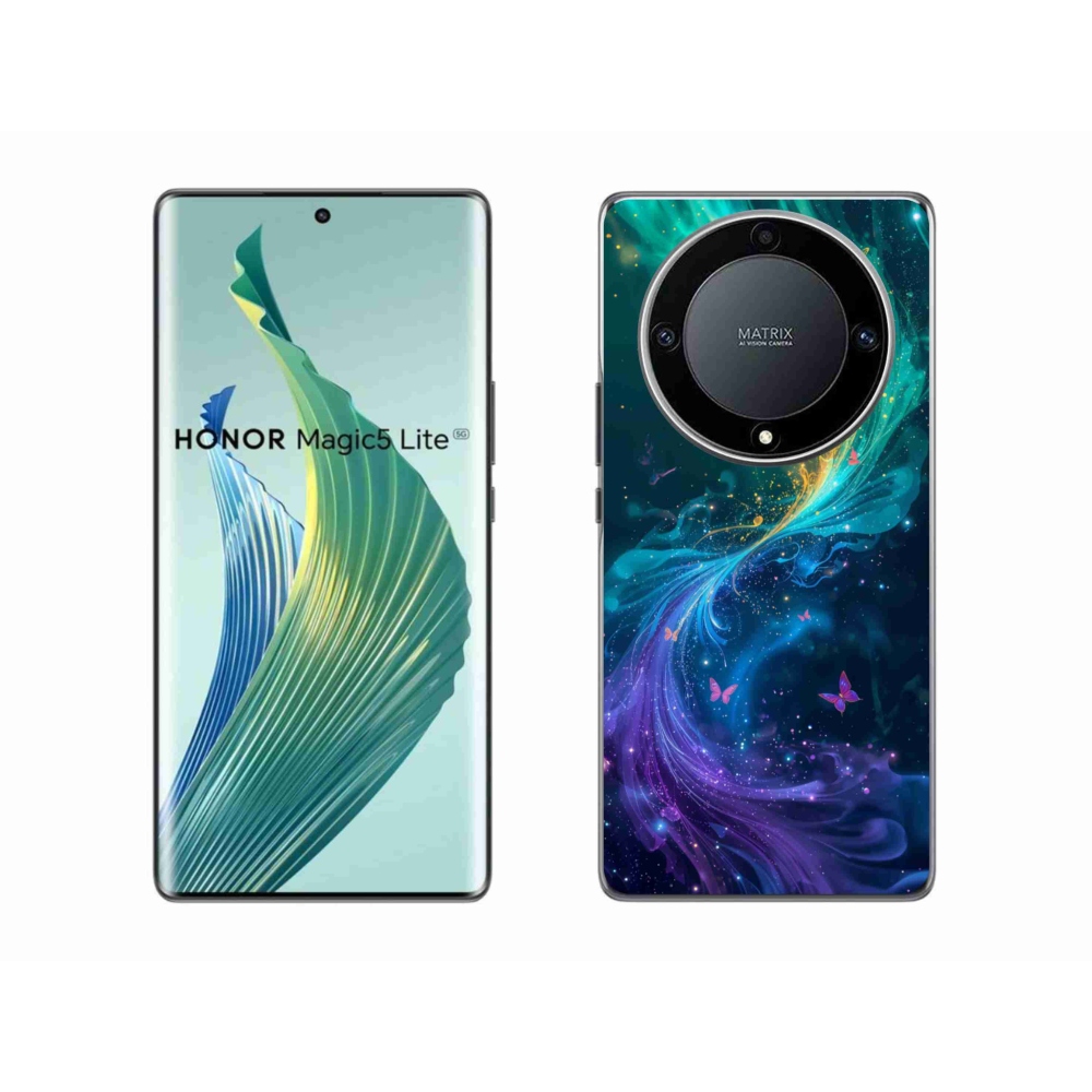 Gélový kryt mmCase na Honor Magic 5 Lite 5G - abstraktný motív 31