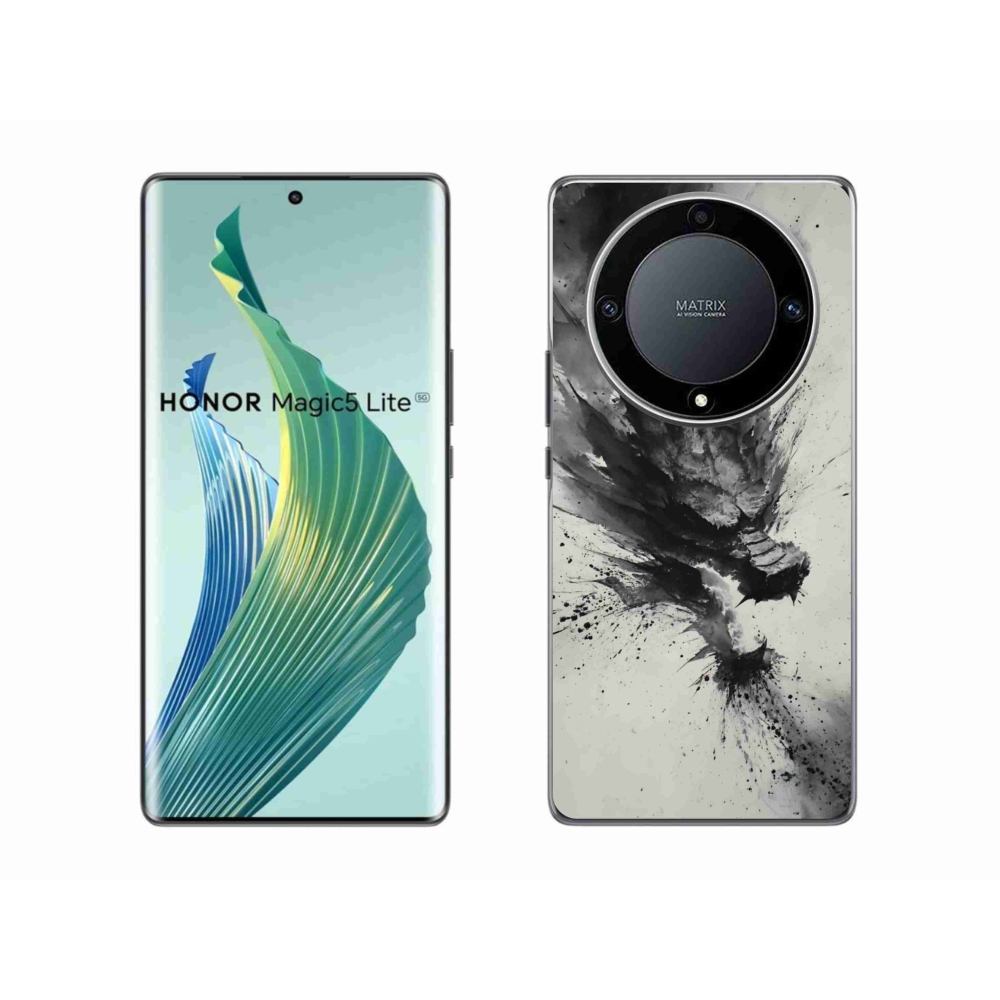 Gélový kryt mmCase na Honor Magic 5 Lite 5G - abstraktný motív 32