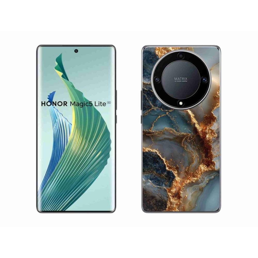 Gélový kryt mmCase na Honor Magic 5 Lite 5G - abstraktný motív 33