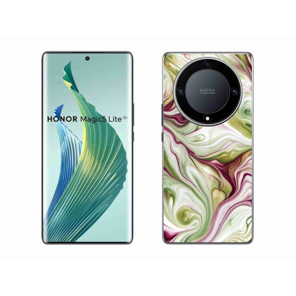 Gélový kryt mmCase na Honor Magic 5 Lite 5G - abstraktný motív 36