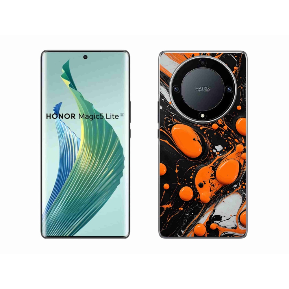 Gélový kryt mmCase na Honor Magic 5 Lite 5G - abstraktný motív 41