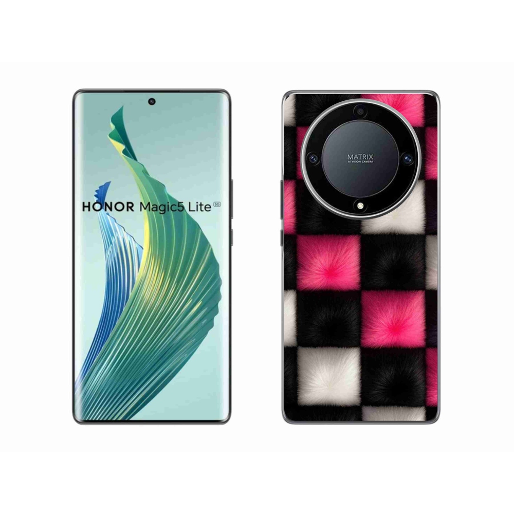Gélový kryt mmCase na Honor Magic 5 Lite 5G - abstraktný motív 44